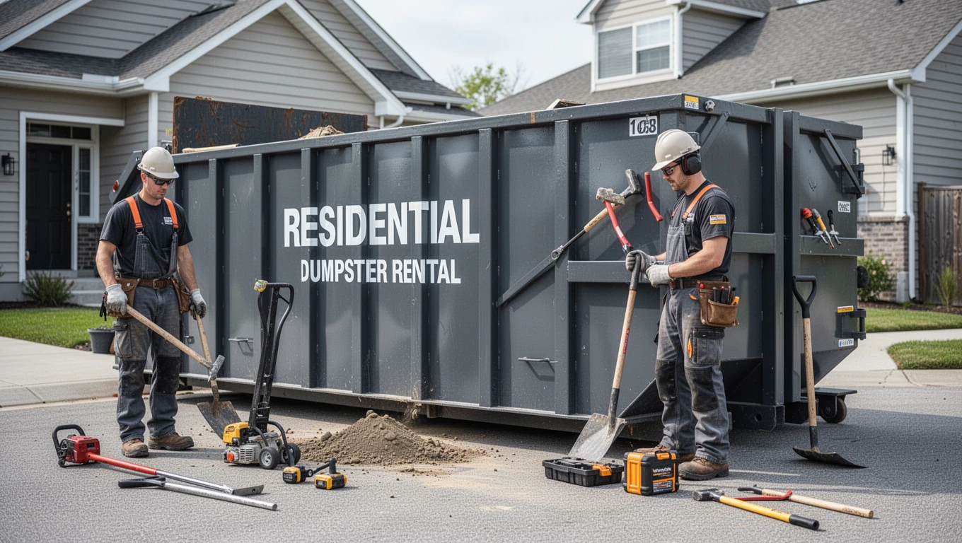 Residential Dumpster Rental
